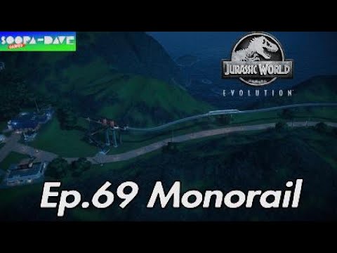 Monorail Jurassic World Evolution Ep 69