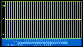 BASIC Biorhythms for the Atari 8-bit family