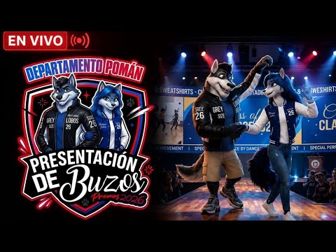 PRESENTACIÓN DE BUZOS 2026 - VILLA DE POMÁN - EN VIVO