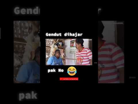 Gendut di Hajar Pak No😂😅 #wokochannel #komedi #viral #dagelanjowo