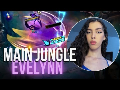 EVELYNN JUNGLE PODE CARREGAR ?? - League of Legends  @raquelshe