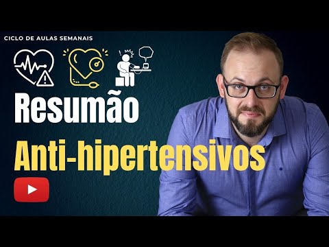 Aula de Farmacologia - Resumão Anti-hipertensivos | Farmacologia Fácil | Prof. José Afonso