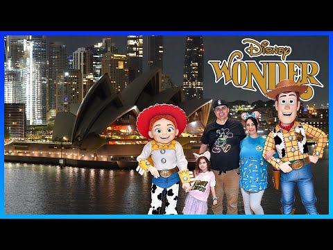 Thumbnail for Disney Wonder Hawaii to Sydney Day 14 & 15: Sail into Sydney Harbour Australia 😃👍🏼🏰🇦🇺🛳⚓️