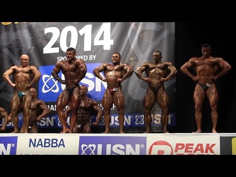 NABBA Universe 2014 - Men Pro - Comparison 2