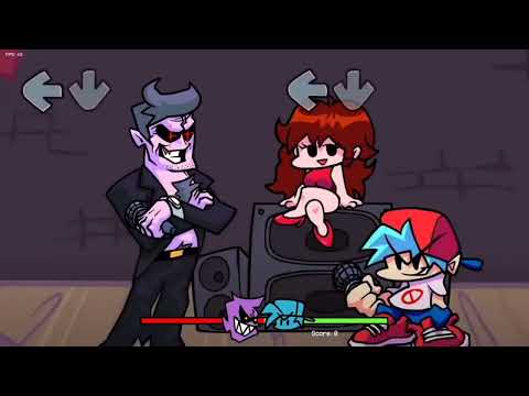 Friday Night Funkin: tutorial/ Boyfriend vs Daddy Dearest Week 1 with lyrics