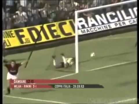 Milan - Rimini 3-1 - Coppa Italia 1983-84 - 5° Girone - III Giornata