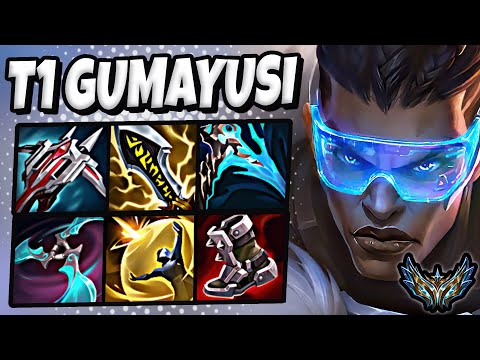 T1 Gumayusi Lucian ADC vs Jinx - Patch 25.6 Korea Challenger ✅