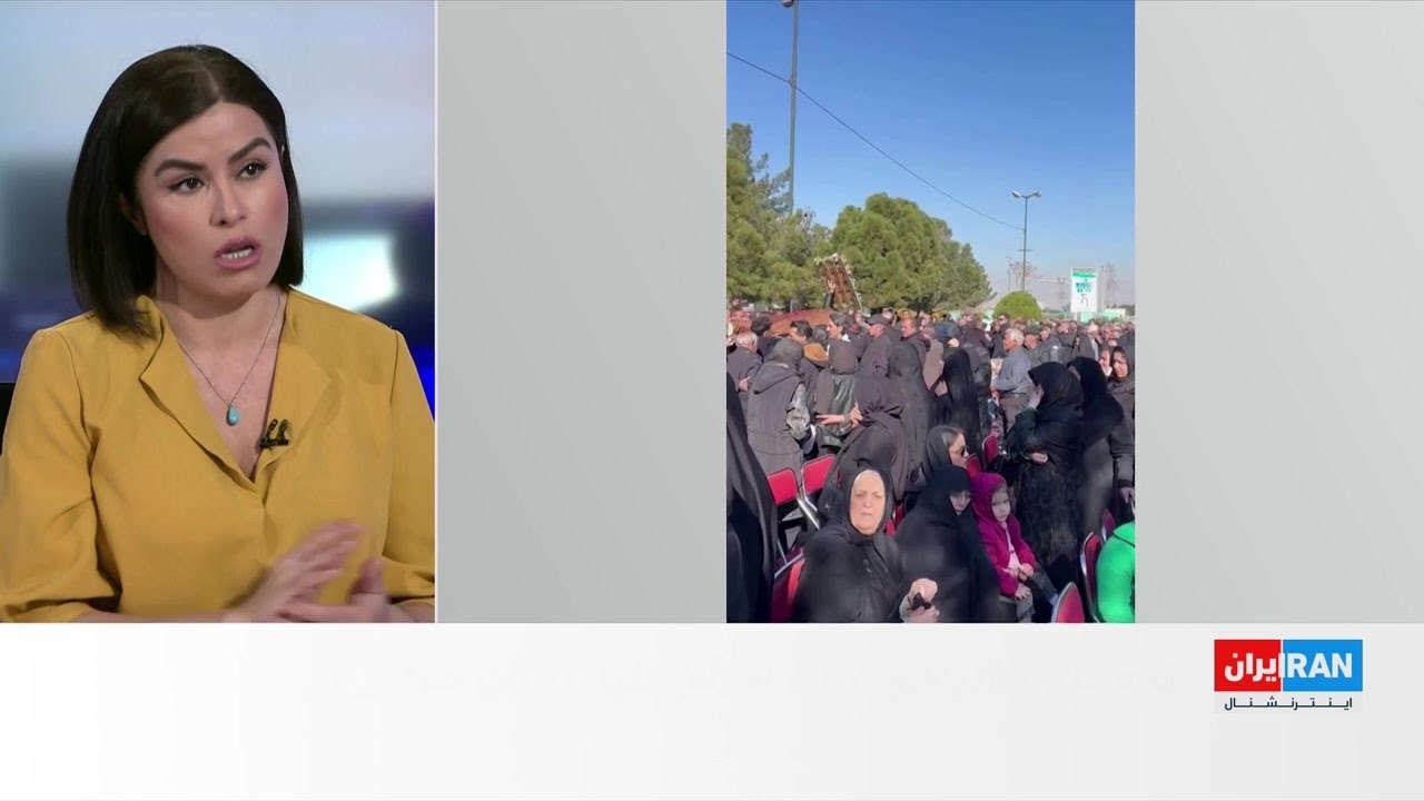 آیین تشییع مریم و مجید صالحی سیاوشانی، از کشته‌شدگان انقلاب ملی ایرانیان