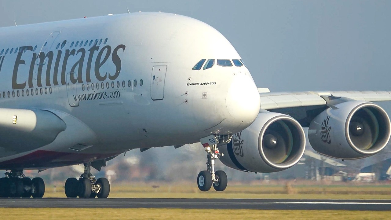 60 MINUTES PURE AVIATION - AIRBUS A380, B747 ... - Airplane Highlights of August (4K)