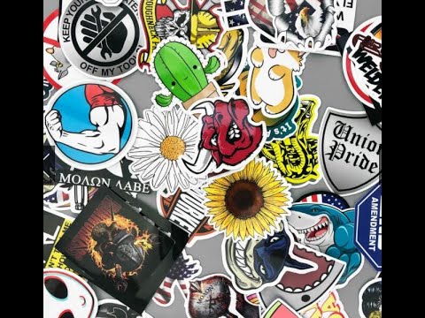 About paper stickers and vinyl pvc stickers