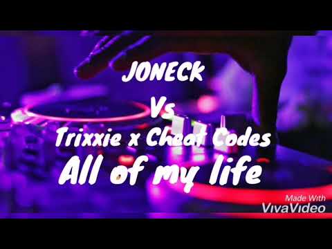 JONECK vs trixxie x Cheat Codes (All of my life remix)