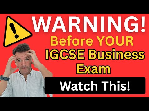 You're Revising IGCSE/O Level Business Studies WRONG – Fix It Before It's Too Late