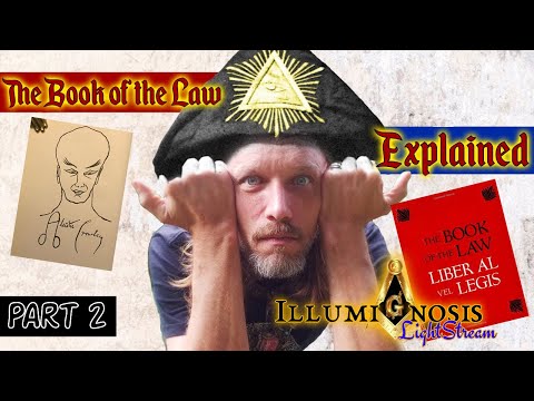 The Book of the Law (w/ Crowley's Commentary) Explained , Occult Secrets Revealed! pt.2