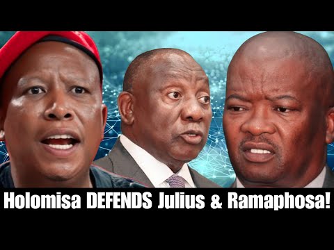Bantu Holomisa DEFENDS Julius Malema & Ramaphosa Against TRUMP!