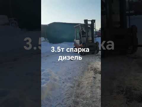 фото дизельный погрузчик 3.5тонны передняя спарка 0