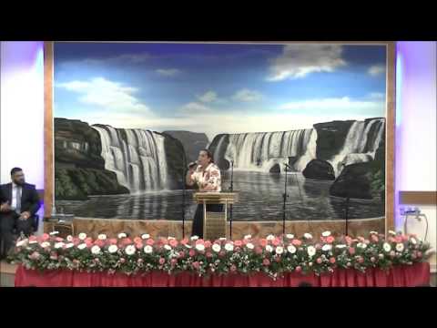 Batista Shalom Jabaquara - Congresso El Shaday 2015 - Miss. Camila Barros  25/09/2015