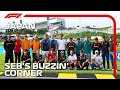 Sebastian Vettel and The Grid Build 'Bee Hotels' At Suzuka! | 2023 Japanese Grand Prix