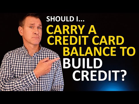 Should I Carry a Small Credit Card Balance to Build Credit? (Leaving Balance for Credit Utilization?