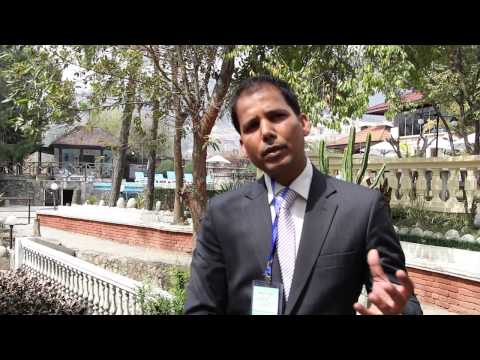 Mahesh Mahato talking about the usefulness of business model canvas