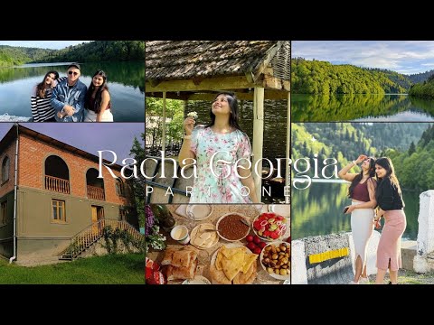 RACHA GEORGIA TRAVEL VLOG🏔️🌷🧳🏡| exploring georgian culture, pretty spots, georgian food & much more🎀