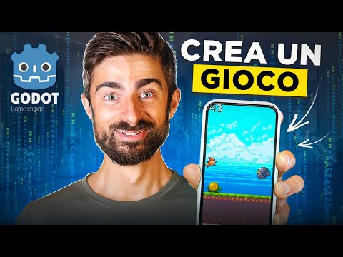 Godot Tutorial - Come Creare un Gioco per PC e Telefono, semplice e gratuito - PARTE 1 #godot
