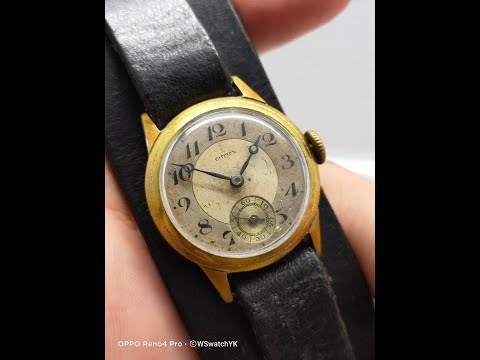 NICKEL ELECTROPLATING CITIZEN MILITARY WATCH CASE AND CROWN