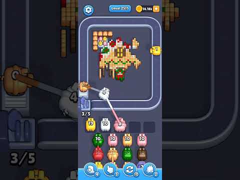 Pixel Flow Level 2515 Walkthrough