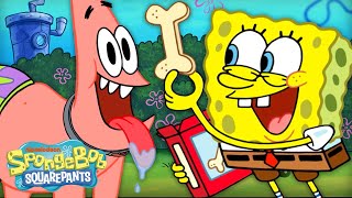 Patrick Goes From Best Friend to Best Pet 🐶 | &quot;Pat the Dog&quot; Full Scene | SpongeBob