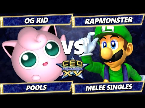 CEO 2025 - OG Kid (Jigglypuff) Vs. RapMonster (Luigi) Smash Melee - SSBM