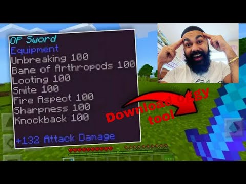 How to make your tool overpowered like oggy tool in minecraft.