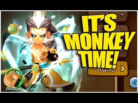 SUMMONERS WAR : Light Monkey King RTA Play Day!