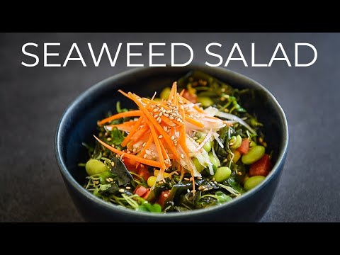 Wakame Seaweed Salad Recipe | How to make EASY Japanese Side Dish (海藻サラダ)