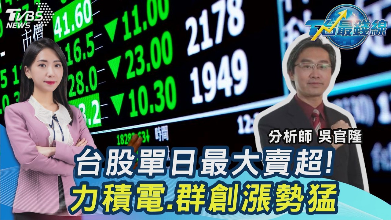 外資大逃殺! 猛砍1774億 台股跌千點 準備抄底? 記憶體、群創操作曝