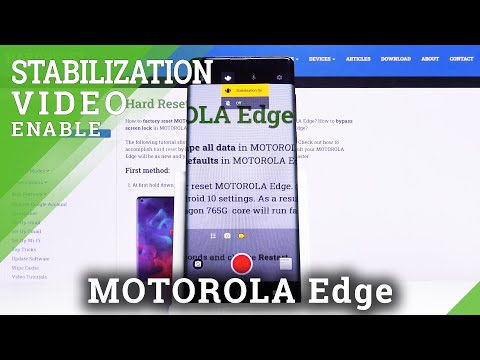 How to Activate Image Stabilization in Motorola Edge