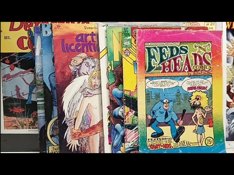 EP 964 Underground & Alternative Comix, a Fistful of Fun, Freak Bros, Roberta Gregory, Boom Boom etc