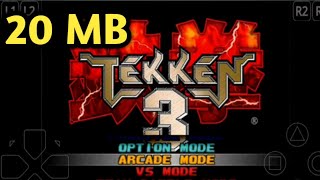 How To Download Tekken 3 Game In Android Phone