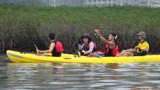 preview picture of video '20140517獨木舟漫遊淡水河亞馬遜之紅樹林生態之旅'