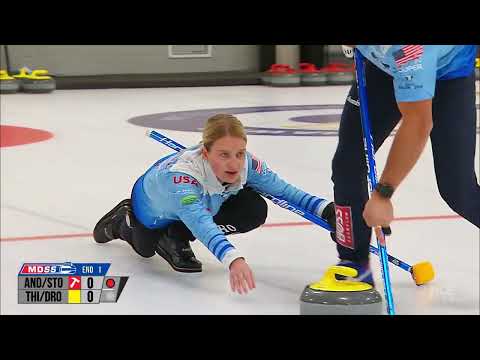 FINAL  Anderson Stopera vs  Thiesse Dropkin   Mixed Doubles Super Series   Kitchener Waterloo