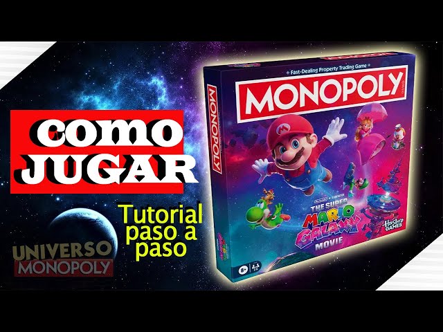 Vídeo relacionado con Hasbro - Juego de Mesa Monopoly basado en la película The Super Mario Bros - Incluye Token de Bowser