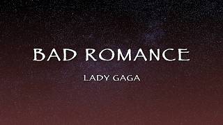Lady Gaga - Bad Romance (Lyrics)