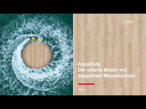 AquaDura Hybridböden von EGGER - Die extra Power für Wassereinsätze