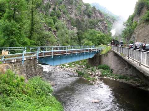 narrow gauge (760mm) steam locomotive in Bulgaria (Septemvri-Velingrad)