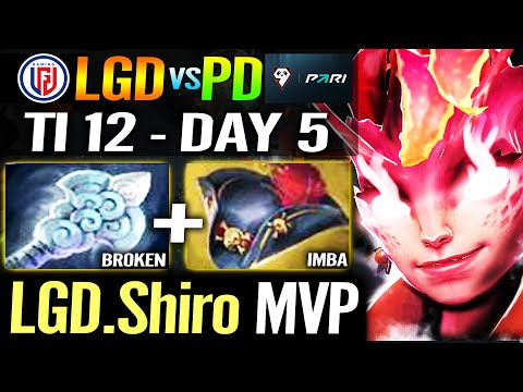 New IMBA Hard Carry Dark Willow in 2023 TI - LGD.Shiro  Madness Attack Speed Build Dota 2