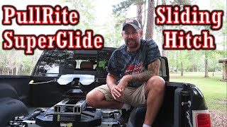 Pullrite Superglide Fifth Wheel Hitch (How it works)