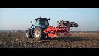 Vigolo CLR 350 szántóföldi kultivátor ékgyűrűs hengerrel