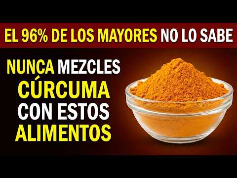 ¿Más de 60 años? No tomes cúrcuma sin ver esto