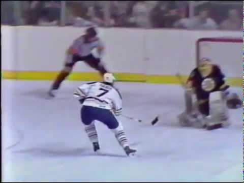 John Tucker PENALTY SHOT Goal - Game 3, 1988 Adams Division Semi Finals Bruins vs. Sabres