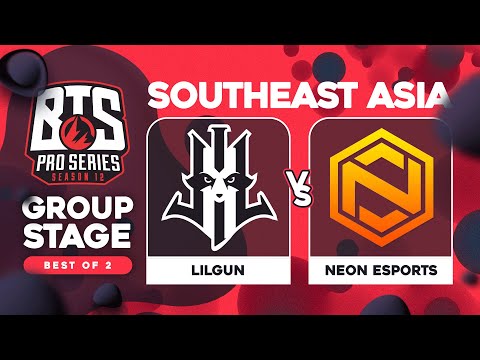 Lilgun vs Neon Game 2 - BTS Pro Series 12 SEA: Groups w/ Robbnroll & Otomo