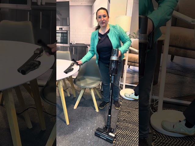 Video Teaser für Trisa Quick Clean Prof T2120/T2142 Test de Yasmin : aspirateur sans fil puissant maison cuisine