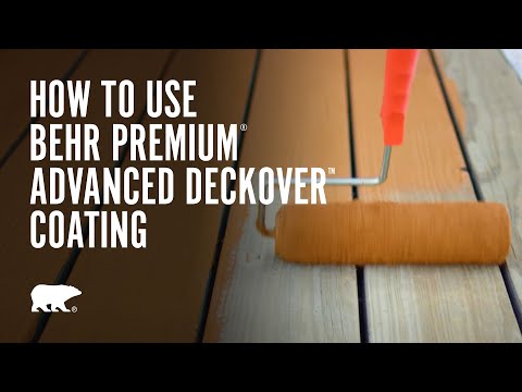 BEHR PREMIUM® ADVANCED DECKOVER™ Coating - Project Inspiration & How To Video